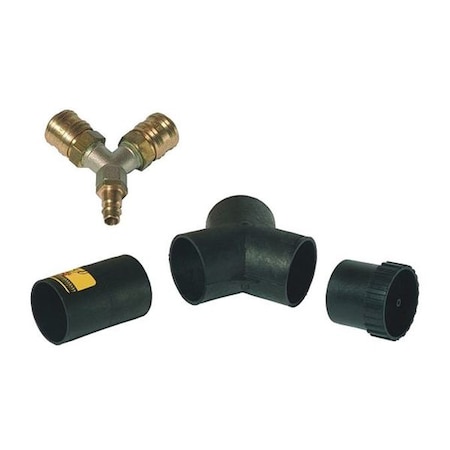 Mirka Vacuum, Dual Operator Kit MV-412DOK