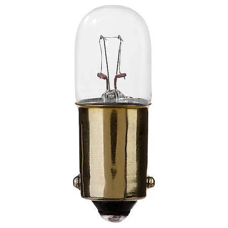 Zoro Select 3.4W, T3 1/4 Miniature Incandescent Bulb (Formerly LumaPro), PK2 21U636