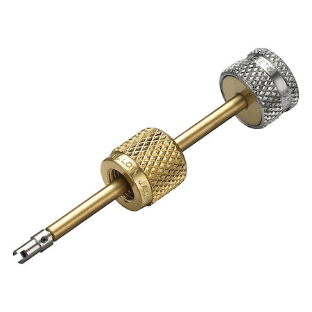 Yellow Jacket Valve Core Torque Tool, 4 in L, 1 in W 18998