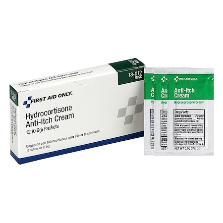First Aid Only Anti-Itch, Packet, 0.9g, PK12 18-012
