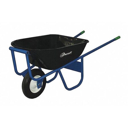 Jescraft Wheelbarrow-Sgl W/16" Flat Free Tire GGR-SWA-610FF