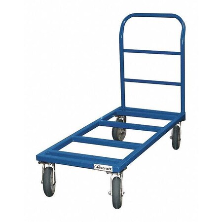 Jescraft Flat Dolly 24"X48" W/ Handle GGR-FDH-2448PL8-4SML