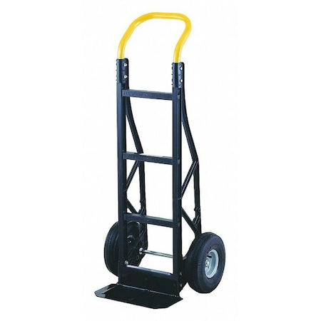 Harper Trucks Hand Truck, Nylon, Two-Wheeled, 600 lb. PGCSK19BLK