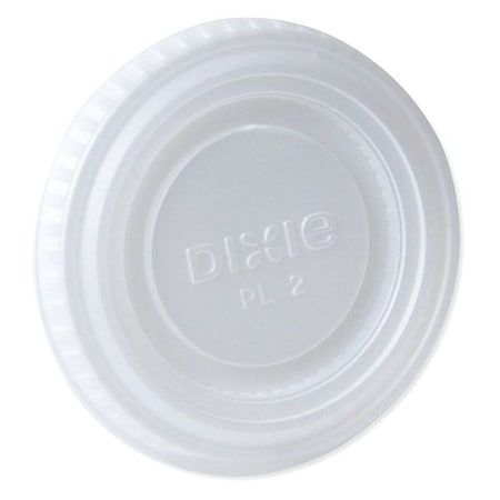 Dixie Plastic Souffle Lid 4 oz., Pk24 PL4