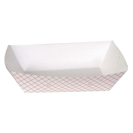 Dixie 5# Polycoated Paper Food Tray by GP PRO (Georgia-Pacific), Kant Leek, Red Plaid, 5lb, RP5008, 500 Count (250 Trays Per Pack, 2 Packs Per Case)