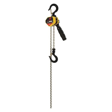 Ingersoll-Rand Sidekick Level Hoist, 0.5 tons, 5 ft., 1000 lb. Load Capacity, 5 ft Hoist Lift KX050-5