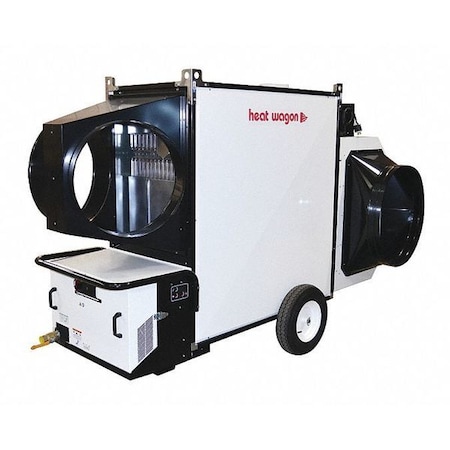 Heat Wagon Oil Forced Air Heater, 750000 BtuH, 9420 cfm, 240VAC VF750