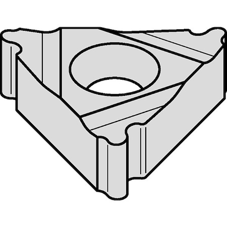 Widia Threading Insert, 3IR, Triangle 3IR8RD