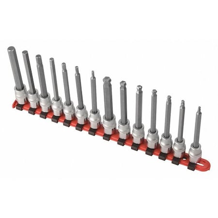 Sunex 3/8" Drive Ball Hex Bit Socket Set, 14 pcs 9921