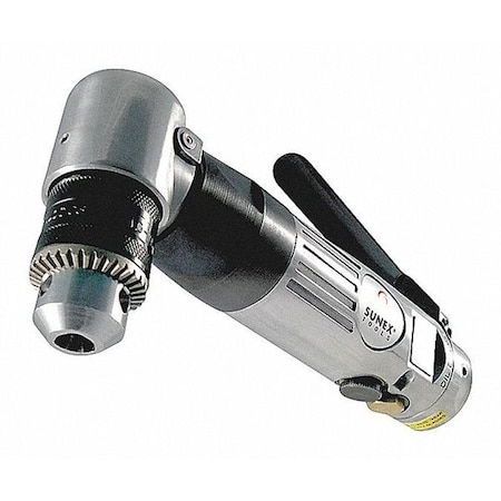 Sunex Air Drill, Right Angle, Reversible, 3/8" SX545B