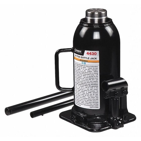 Sunex Fully Welded Bottle Jack, 30 tons 4430