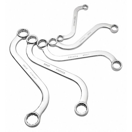 Sunex S-Style Wrench Set, SAE, 5 pcs. 9940