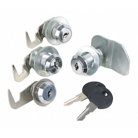 Sunex Service Cart Lock Set, 4 pcs. 8013LS