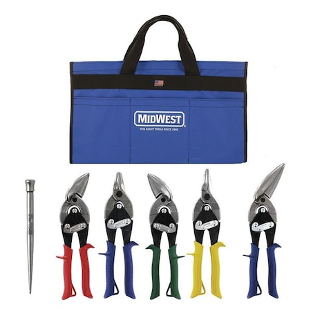 Midwest Preferred Roofing/Siding Tool Kit, 6 pcs. MWT-BULDKIT01