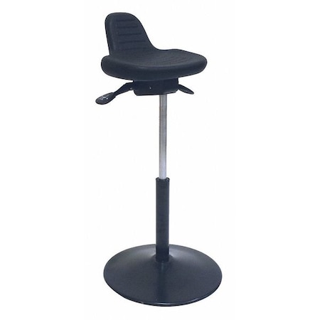 Shopsol Sit Stand Stool, w/Round Steel Base 1010276