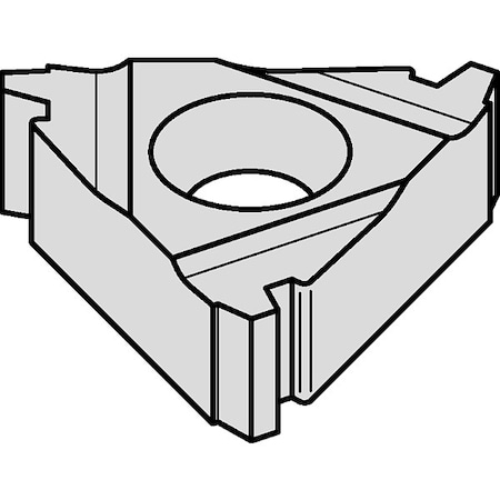 Widia Threading Insert, 5IR, Triangle 5IR6TR