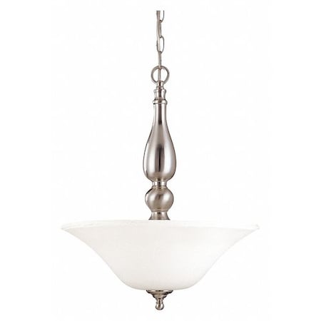 Nuvo Dupont 3 Light Pendant Satin White Glass 60-1828