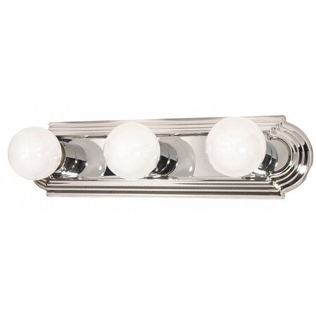 Nuvo 3 Light 18 in. Vanity Racetrack Style Chrome 60-296