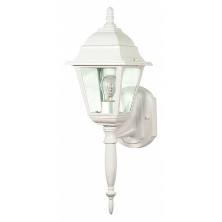 Nuvo Briton 1-Light 18 in. Wall Lantern with Clear Seed Glass 60-540