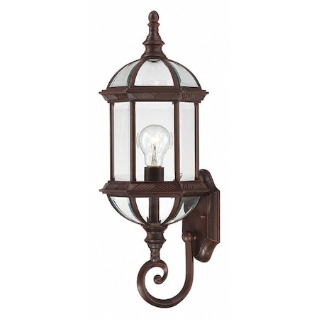 Nuvo Boxwood 1-Light 22 in. Outdoor Wall with Clear Beveled Glass 60-4972