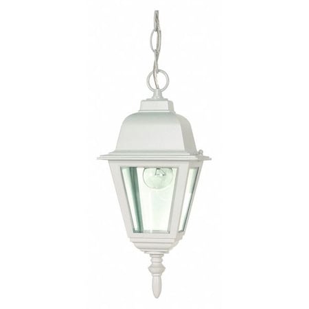 Nuvo Briton 1-Light 10 in. Hanging Lantern with Clear Glass 60-487