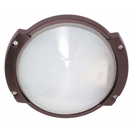 Nuvo 1-Light 11 in. Oblong Round Bulk Head Die Cast Bulk Head 60-517