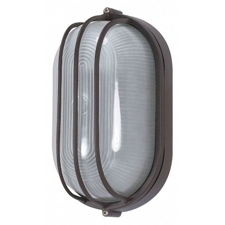 Nuvo 1-Light 10 in. Oval Cage Bulk Head Die Cast Bulk Head 60-525