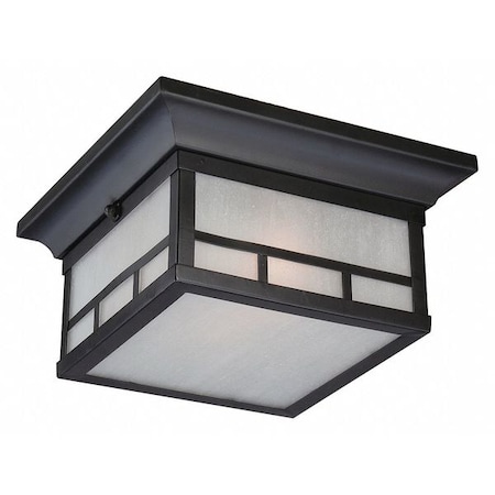 Nuvo Drexel 2-Light Outdoor Flush Fixture with Frosted Seed Glass 60-5606