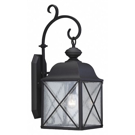 Nuvo Wingate 1-Light 8 in. Outdoor Wall Fixture with Clear Seed Glass 60-5622