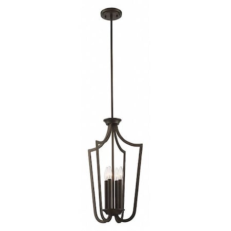 Nuvo Laguna 4 Light Caged Pendant Forest Bronze Forest Bronze 60-5976