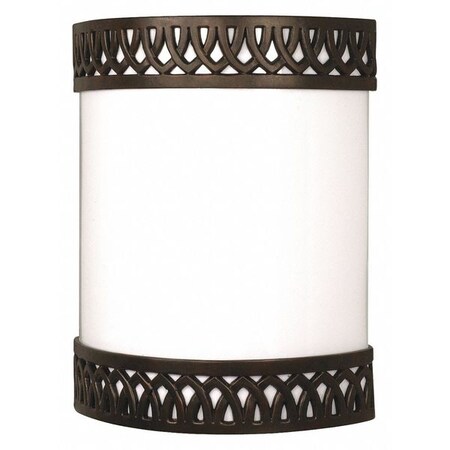 Nuvo Rustica 1 Light CFL 9 in. Wall Fixture 18W GU24 Lamps In Old 60-931