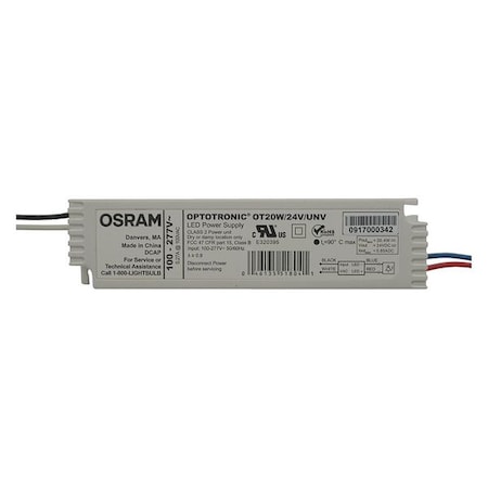 Waldmann LED Driver, 100-277V AC, 20W Max. 209585029