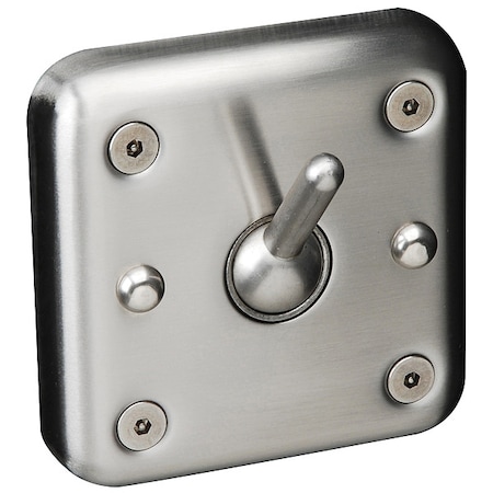 Acorn Controls Clothes Hook Panel with 1 Hook, SS 1830