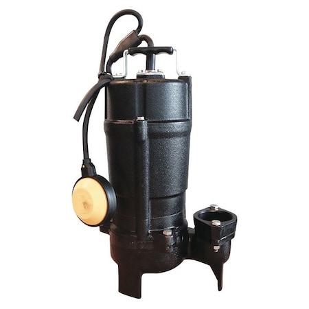 Tsurumi 1 HP 2" Sump Pump, 1 HP, Vortex Impeller, Auto AUTO, 110V 50UTZ2.75S-61 (AUTO, 110V)