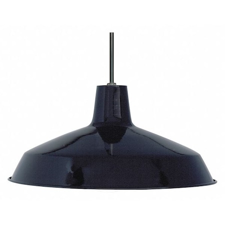 Nuvo 1 Light 16 in. Pendant Warehouse Shade Black/steel SF76-284