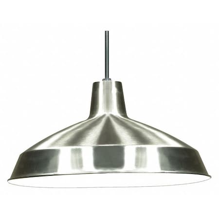 Nuvo Fixture, Pendant, 1L, 100W, A19, Medium Base, 120V, Brushed Nickel SF76/661