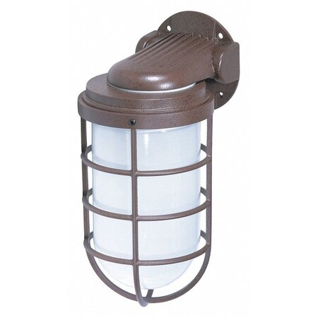 Nuvo 1-Light - 11in. - Industrial Style - Wall Mount with Frosted Glass - Old Bronze Finish SF76-623