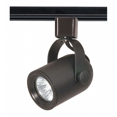 Nuvo 1-Light, MR16, 120V Track Head, Round Back, Black Finish TH316