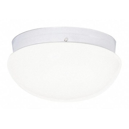 Nuvo 2 Light 12 in. Flush Mount Large White Mushroom White SF77-987