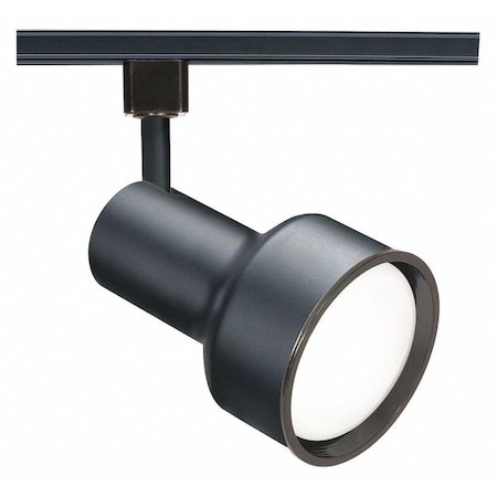 Nuvo 1-Light, R20, Track Head, Step Cylinder, Black Finish TH205