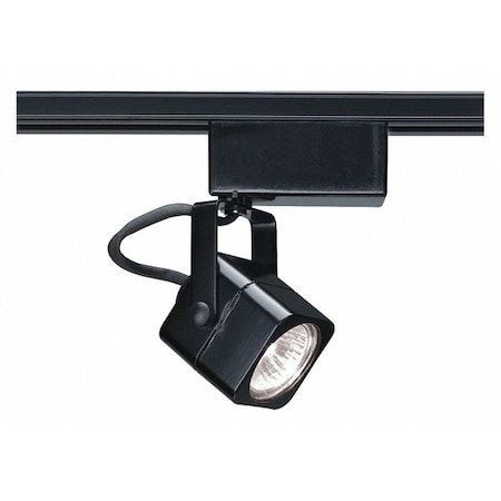 Nuvo 1-Light, MR16, 12V Track Head, Square, Black Finish TH233