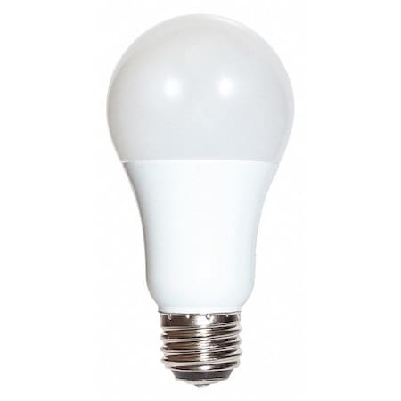 Satco 3/9/12W A19 LED 3-way Frosted 3000K Medium Double Contact 22 S9317