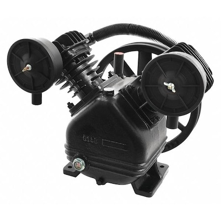 Industrial Air V-Twin Cylinder, 1.6RHP, Single Stage 040-0386RP