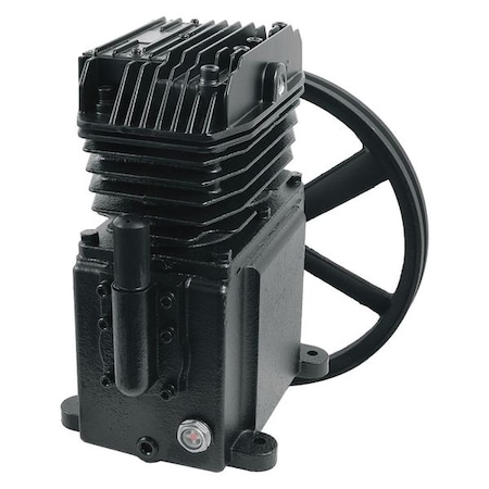 Industrial Air Inline Twin Cylinder, 1.9RHP, Single Stage 040-0352RP