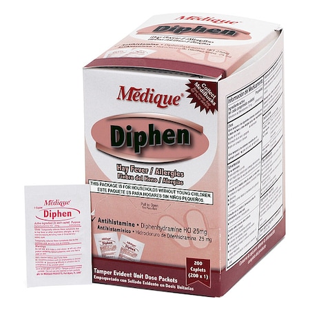 Zoro Select Sinus and Allergy, Tablet, 25mg Size, PK200 18447