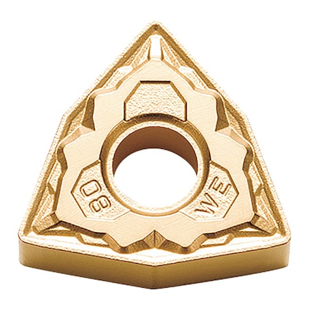 Kyocera Diamond Turning Insert, Trigon, 4, 2 WNMG432WECA510