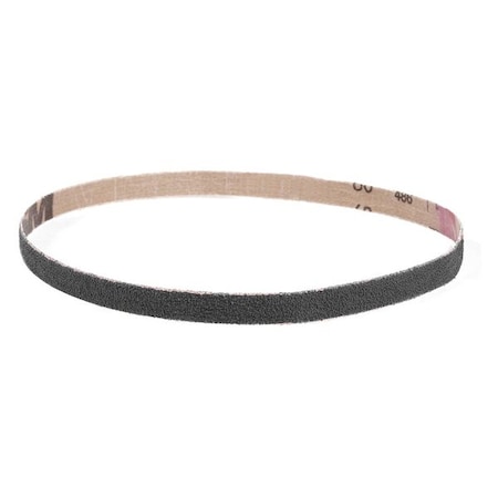Vsm Abrasive Belt, 240 Grit, SC, 1 x 90", PK10, 1" W, 90" L, Coated, Silicon Carbide, 240 Grit, Very Fine 212339