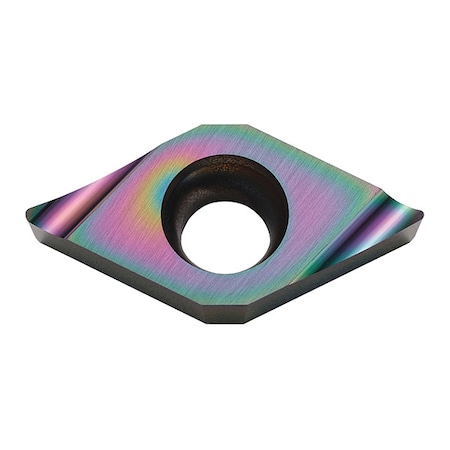 Kyocera Diamond Turning Insert, Diamond, 3, 2 DCGT3252LA3PDL010