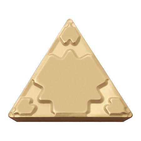 Kyocera Diamond Turning Insert, Triangle, 3, 1 TPMR321GPPV720