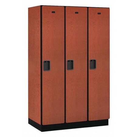 Salsbury Industries Wardrobe Locker, 45Wx76Hx21"D, 1Tier, Chrry 21361CHE